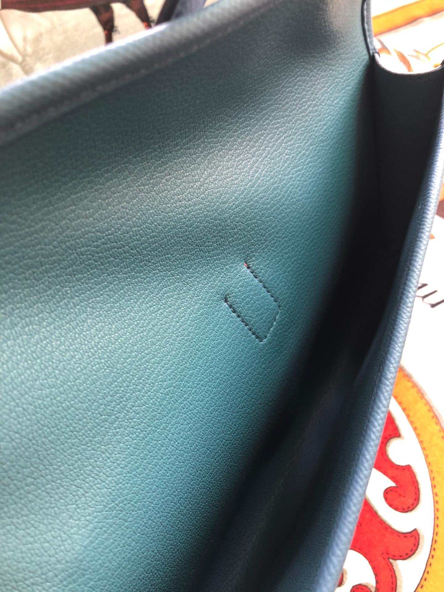 Richelieu Wallet 19 In Classic Red Goyardine Canvas