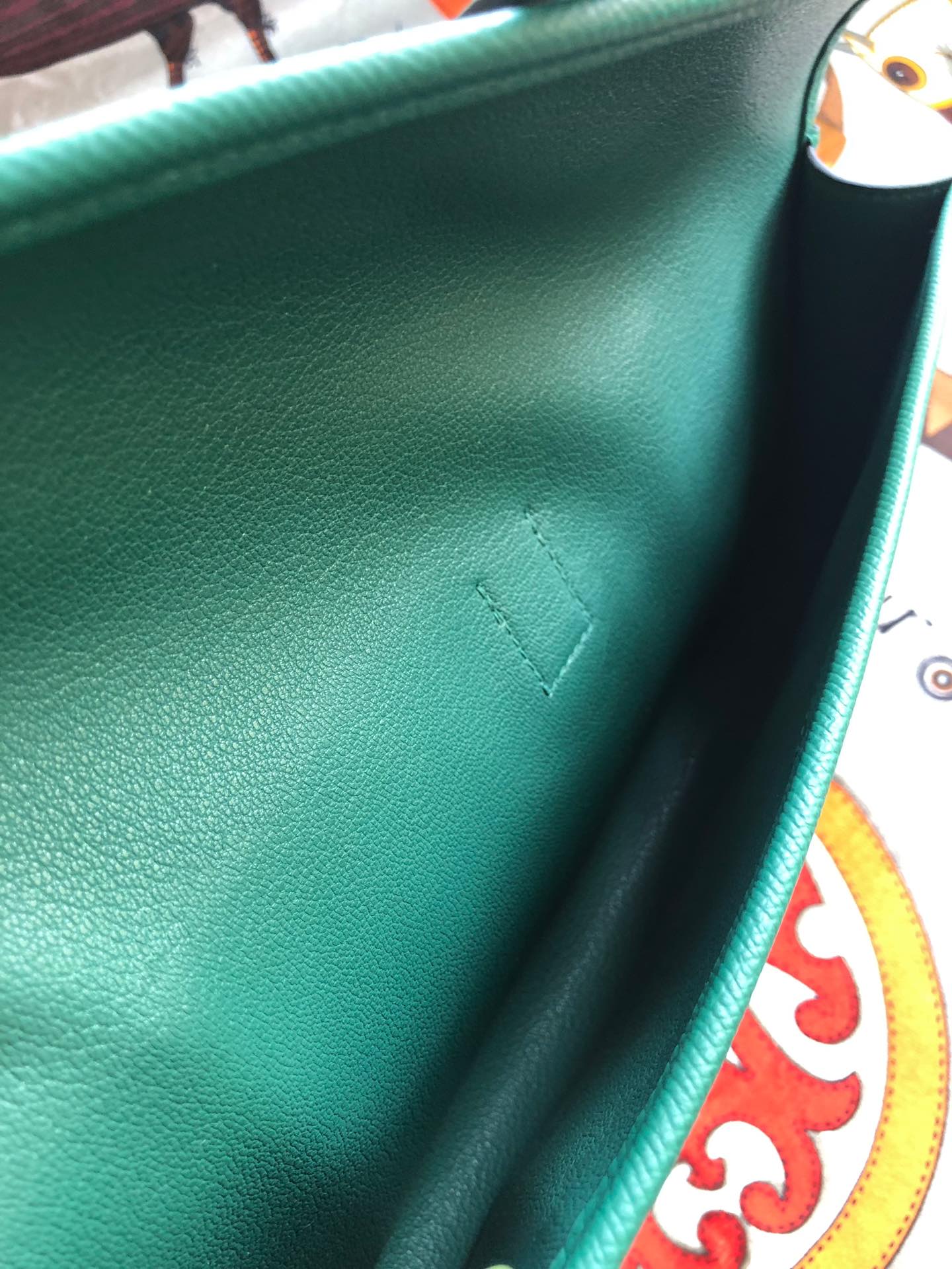 Richelieu Wallet 19 In Classic Red Goyardine Canvas