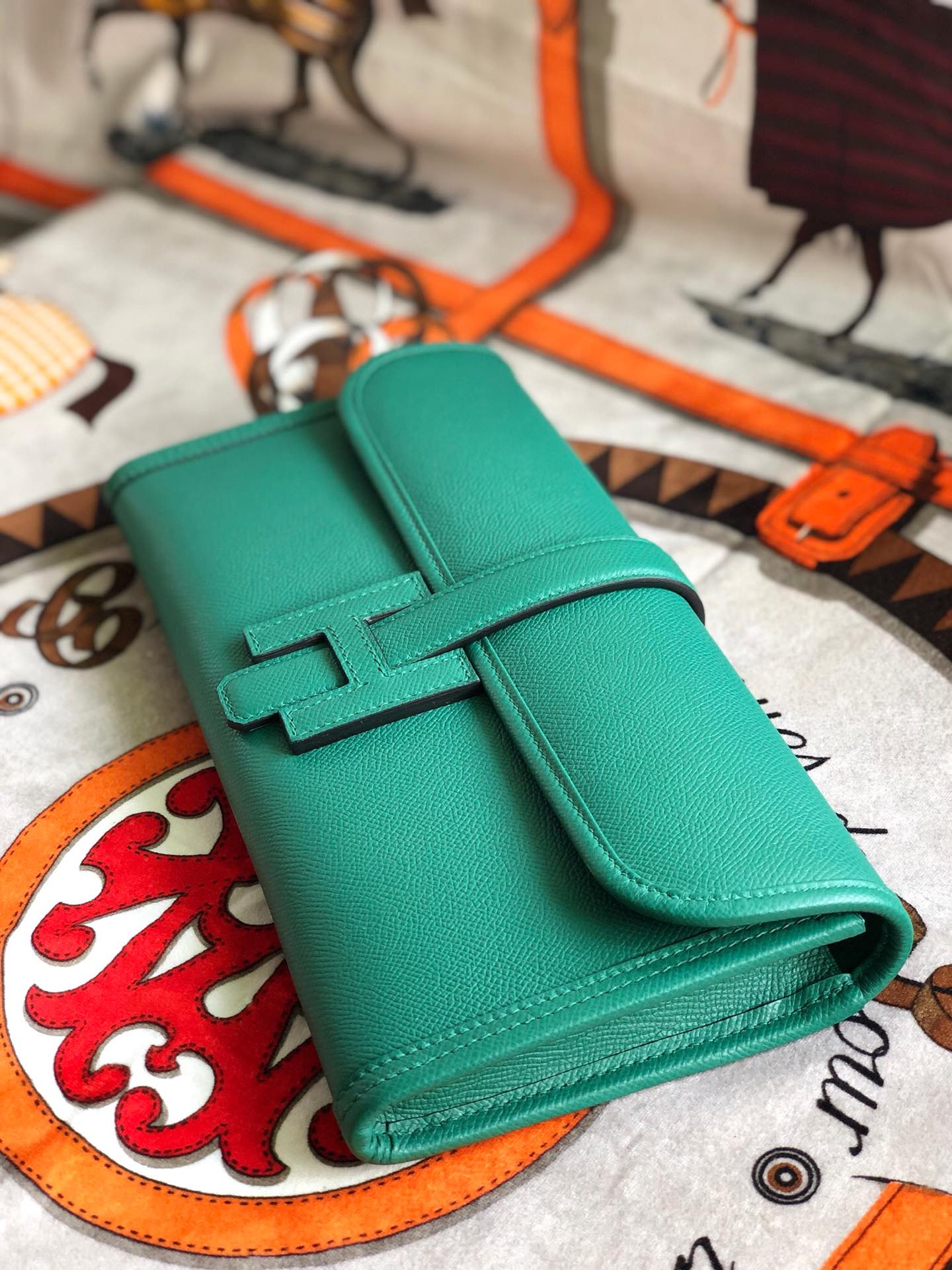 Richelieu Wallet 19 In Classic Red Goyardine Canvas