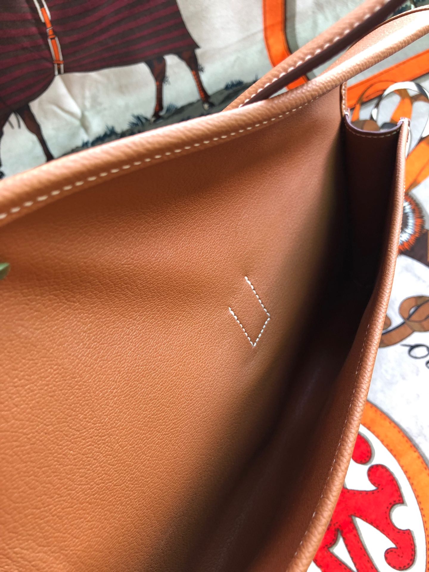 Richelieu Wallet 19 In Classic Red Goyardine Canvas