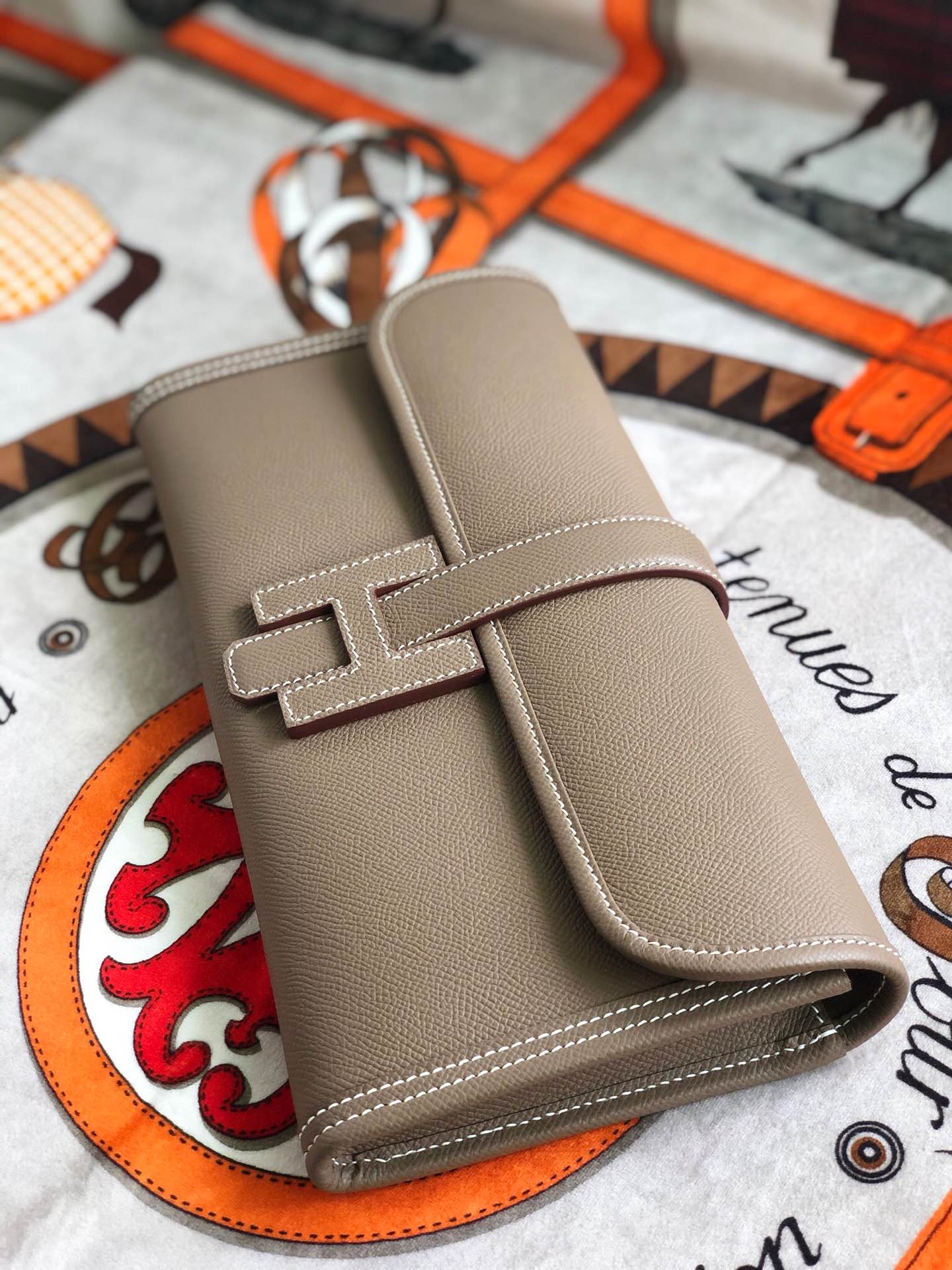 Richelieu Wallet 19 In Classic Red Goyardine Canvas