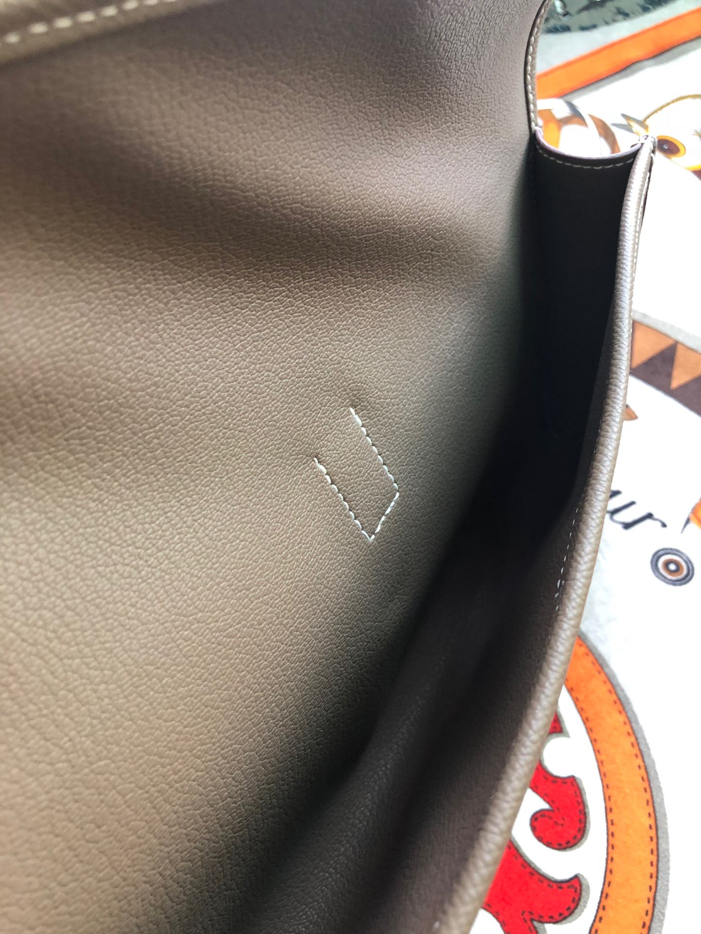 Richelieu Wallet 19 In Classic Red Goyardine Canvas