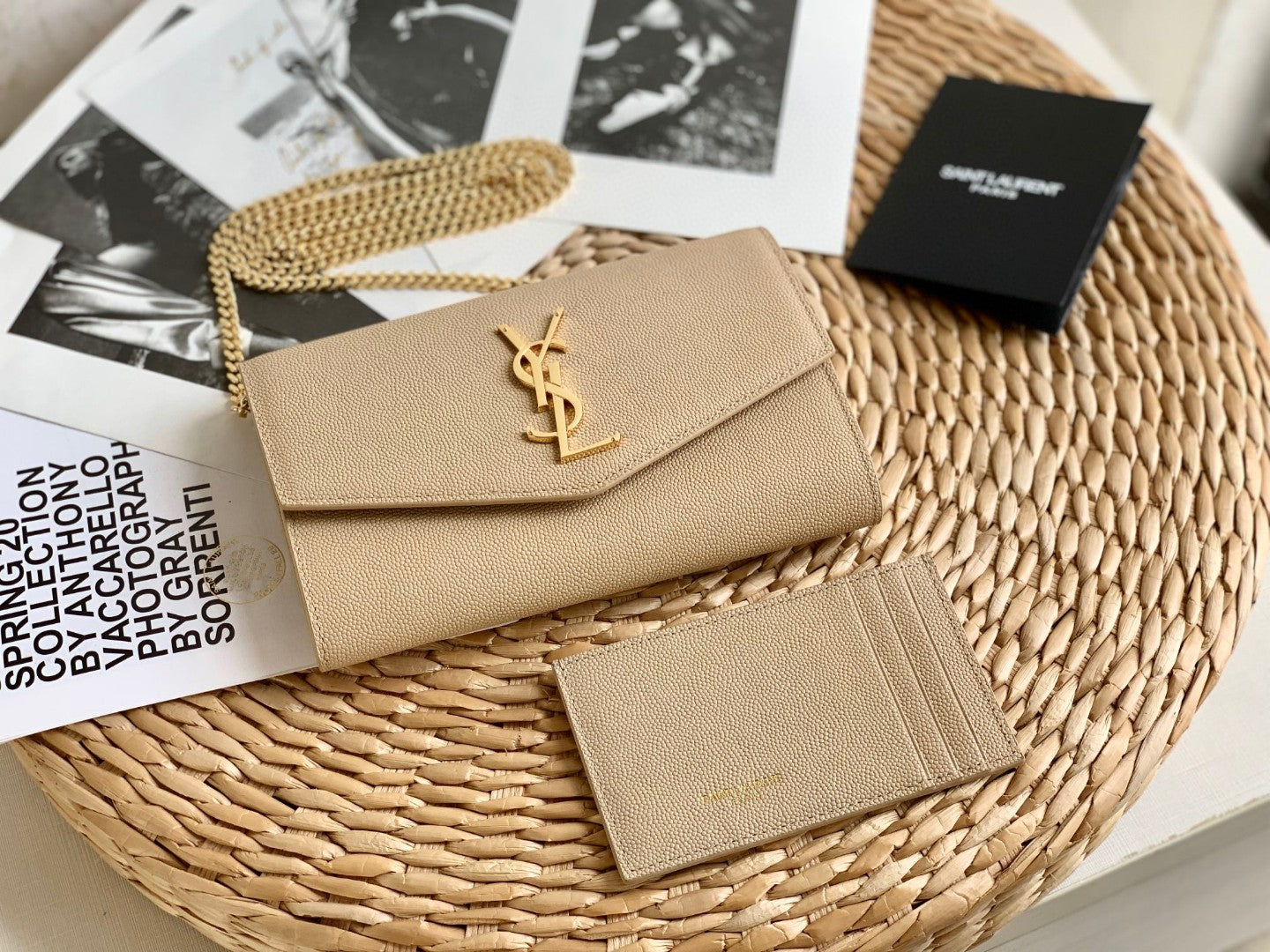 YSL uptown wallet