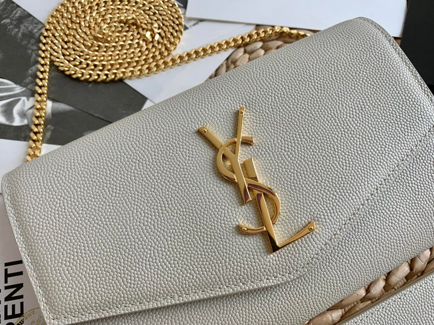 YSL uptown wallet