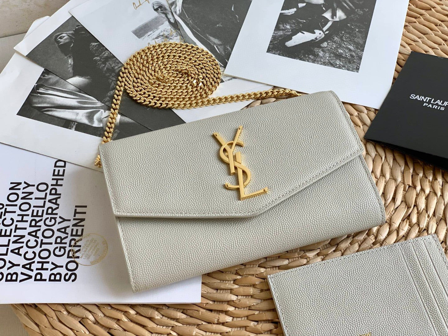 YSL uptown wallet