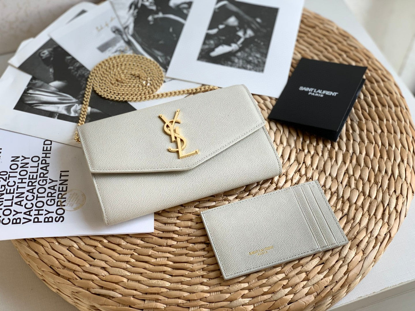 YSL uptown wallet
