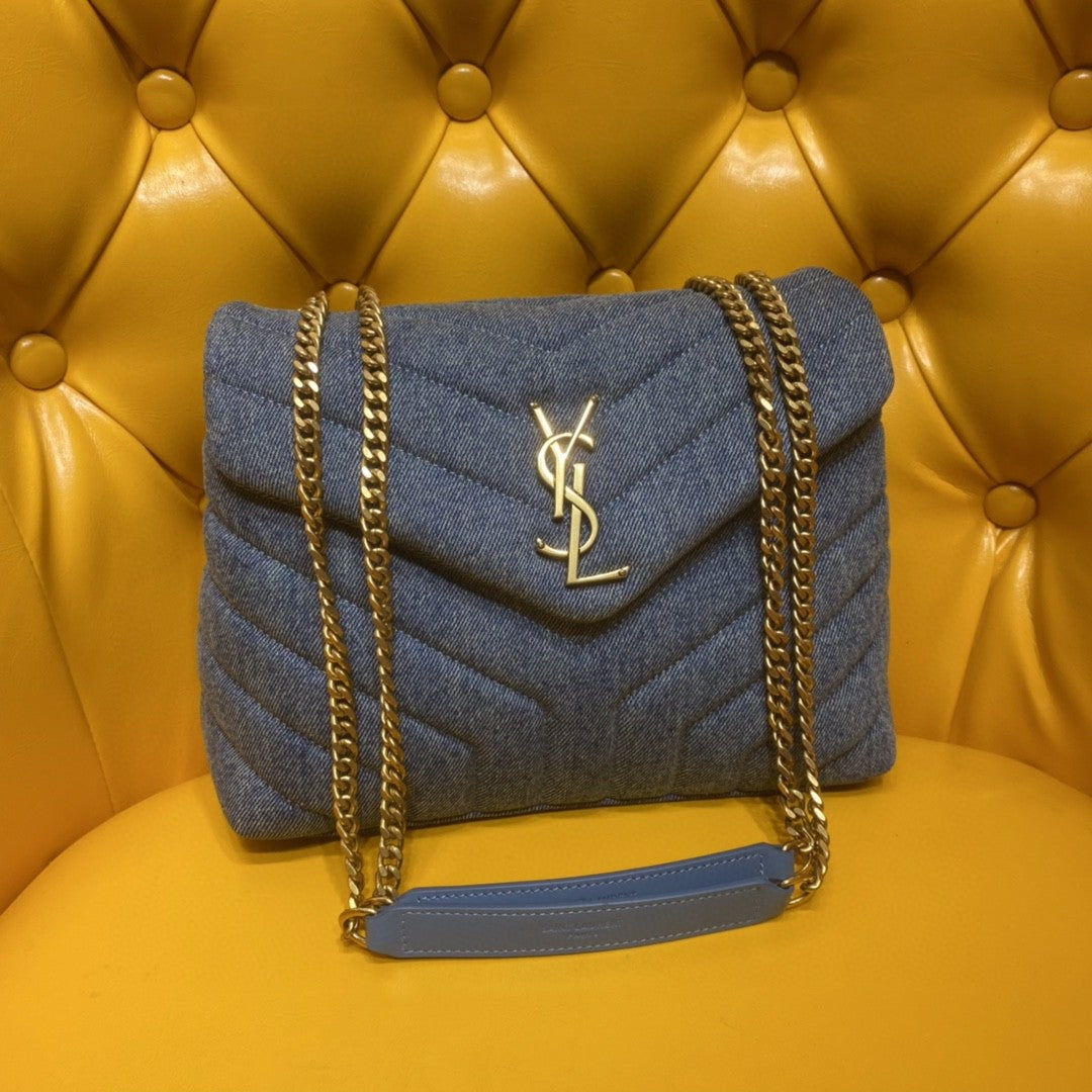 YSL LOULOU SMALL CHAIN BAG