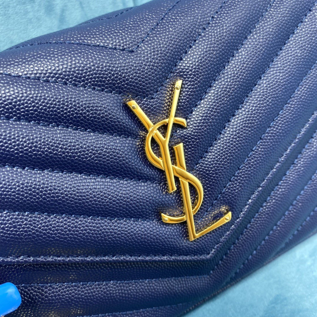 YSL CASSANDRE MATELASSÉ CHAIN WALLET