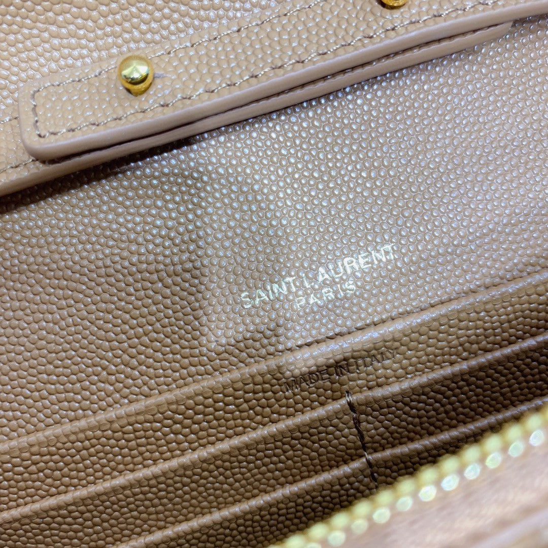 YSL CASSANDRE MATELASSÉ CHAIN WALLET