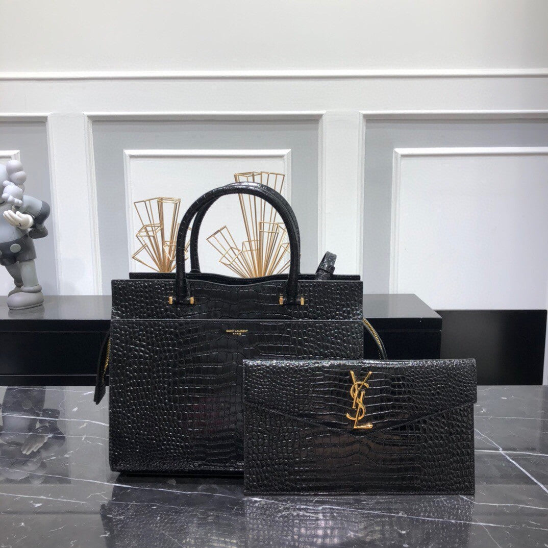 YSL uptown tote bag