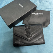 YSL CASSANDRE MATELASSÉ SMALL ENVELOPE WALLET