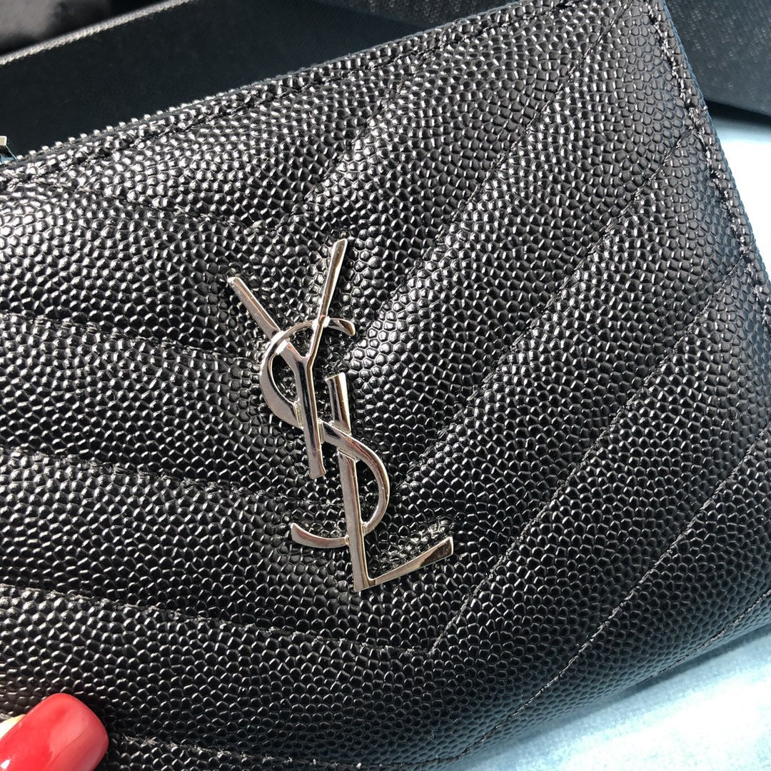 YSL zippy wallet