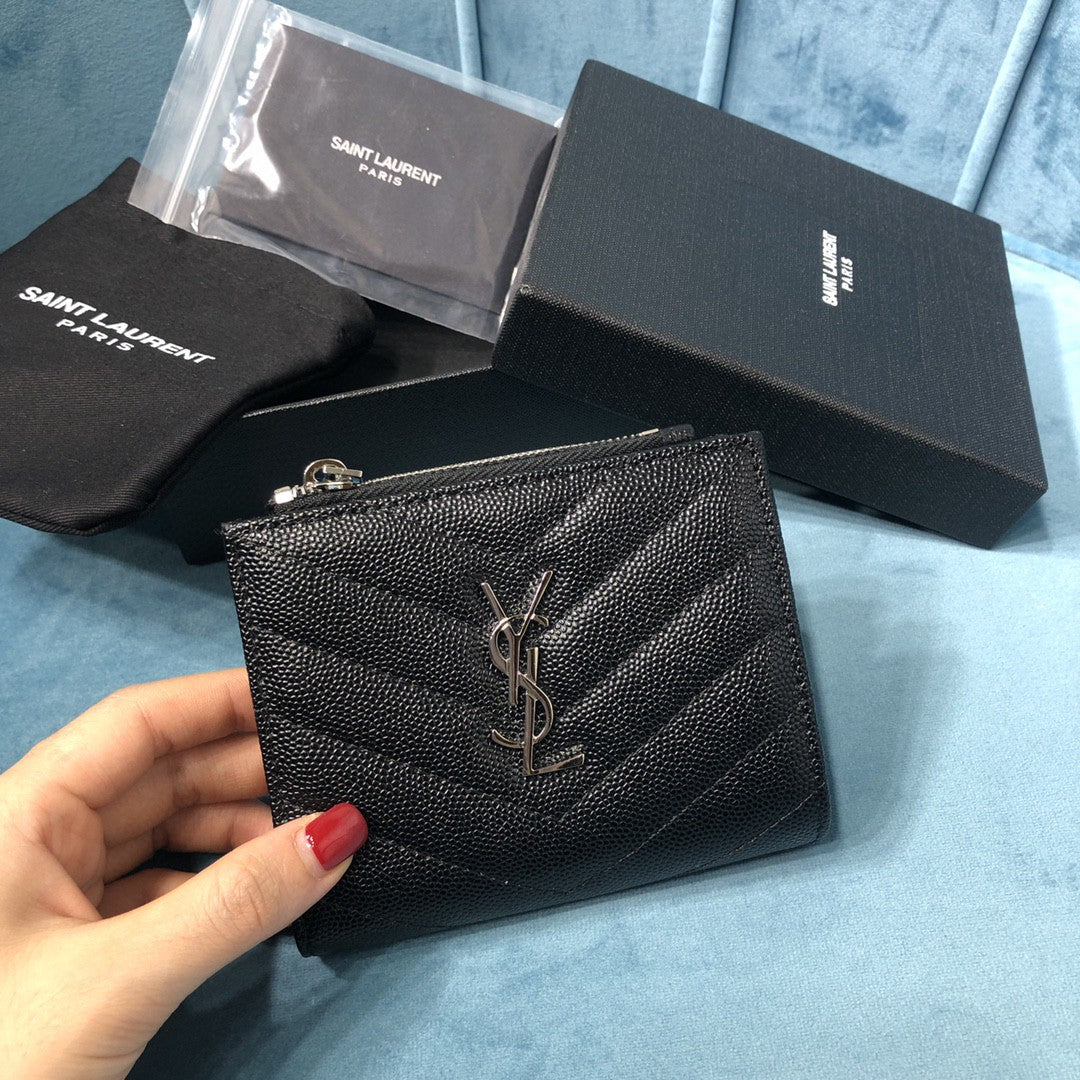 YSL zippy wallet