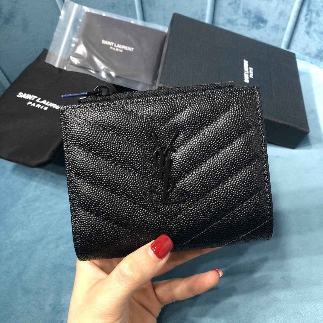 YSL zippy wallet