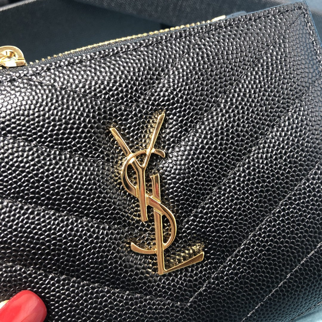 YSL zippy wallet