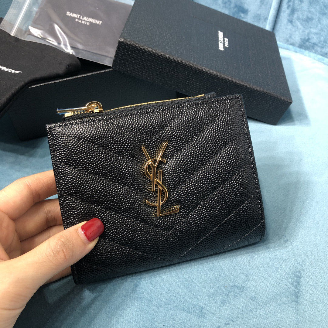 YSL zippy wallet