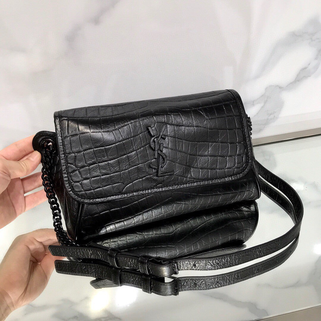 YSL Black Niki Medium Bag