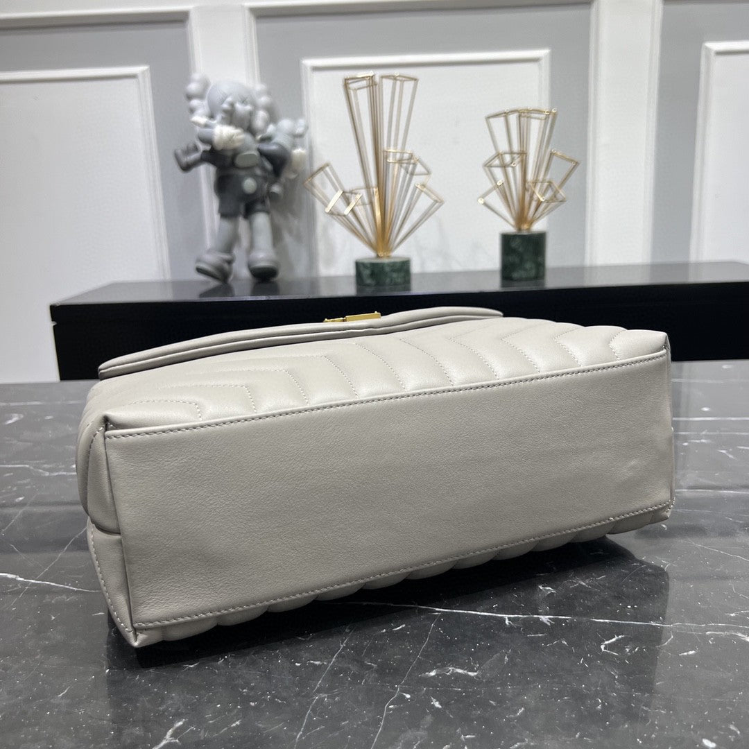 LOULOU MEDIUM IN QUILTED LEATHER