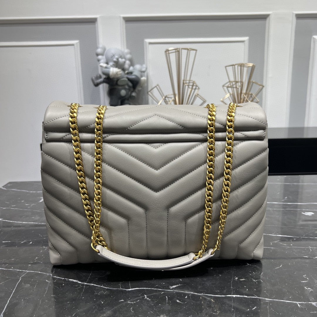 LOULOU MEDIUM IN QUILTED LEATHER