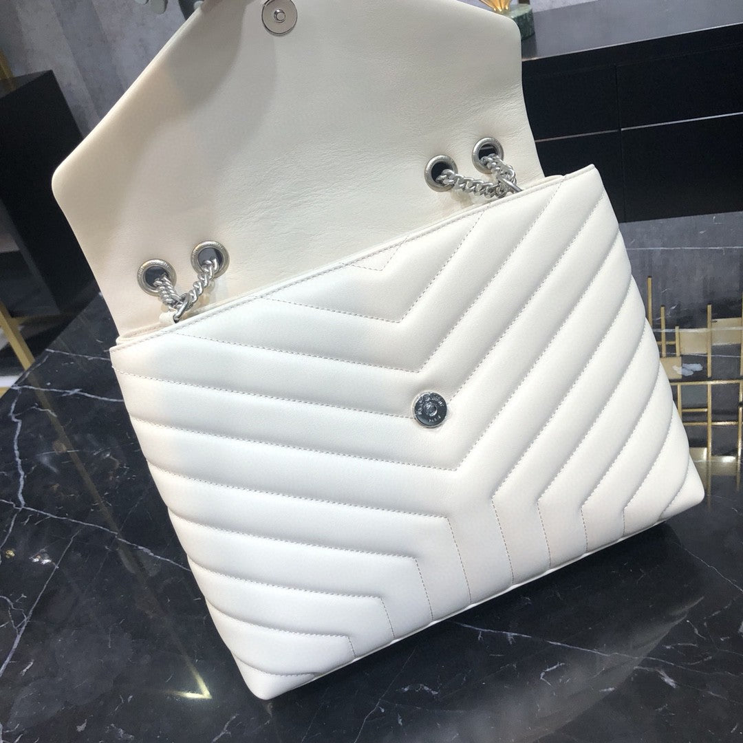 LOULOU MEDIUM IN QUILTED LEATHER