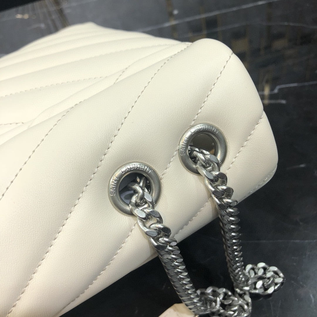 LOULOU MEDIUM IN QUILTED LEATHER