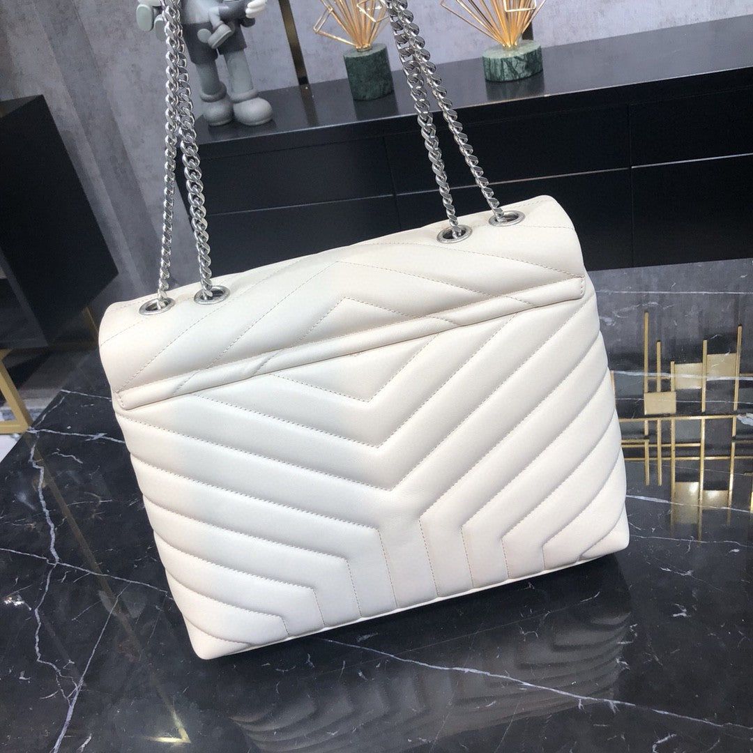 LOULOU MEDIUM IN QUILTED LEATHER