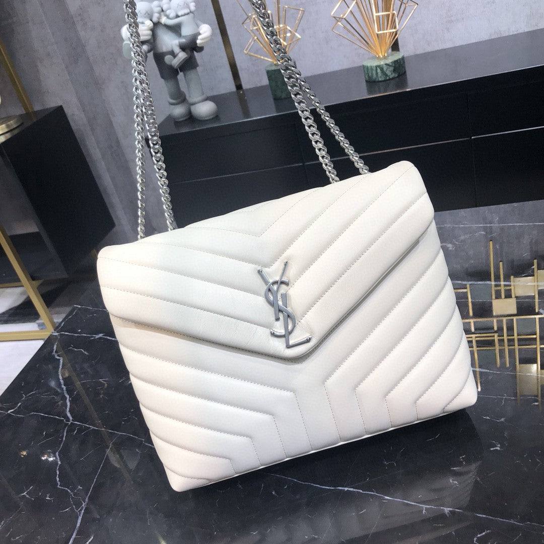 LOULOU MEDIUM IN QUILTED LEATHER