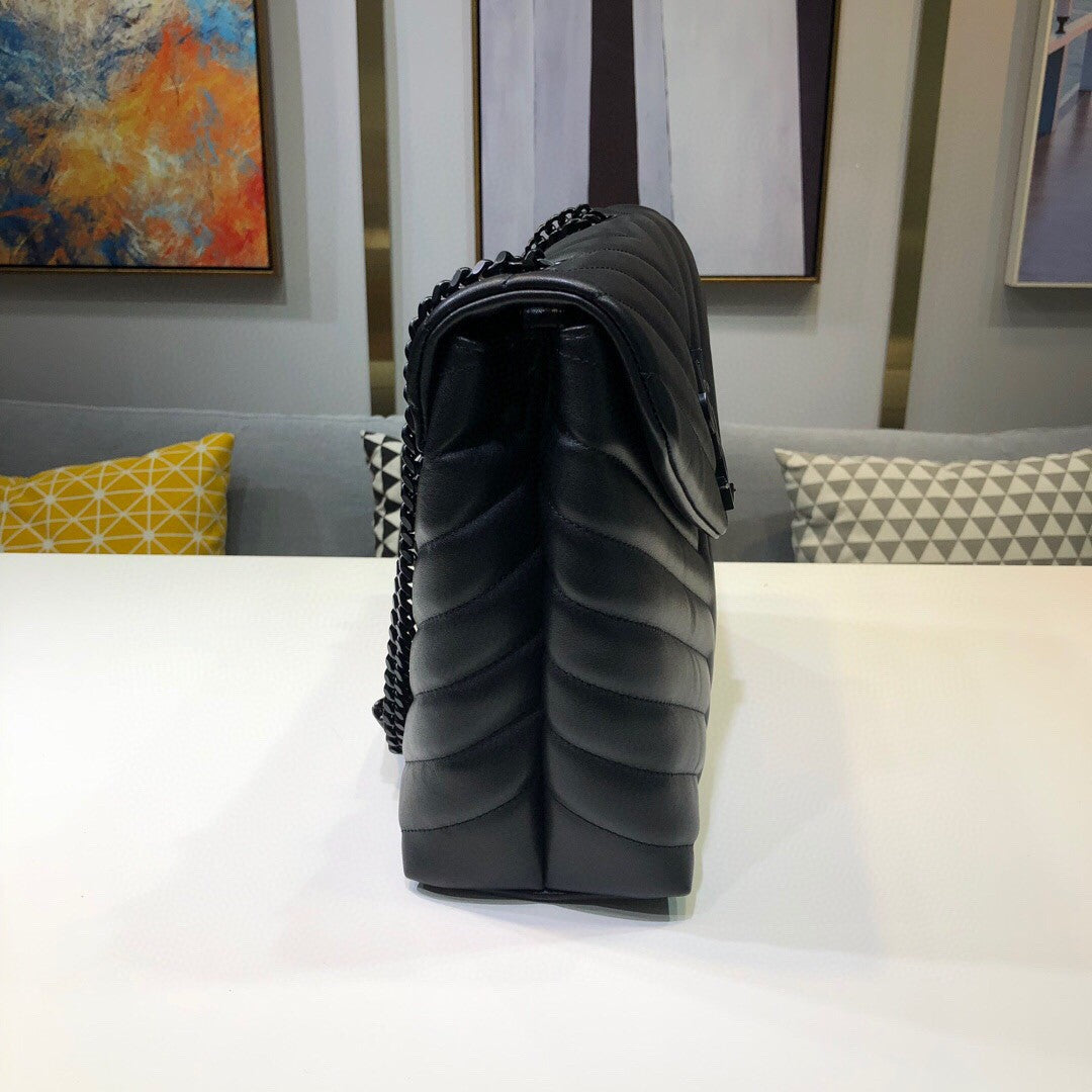 LOULOU MEDIUM IN QUILTED LEATHER