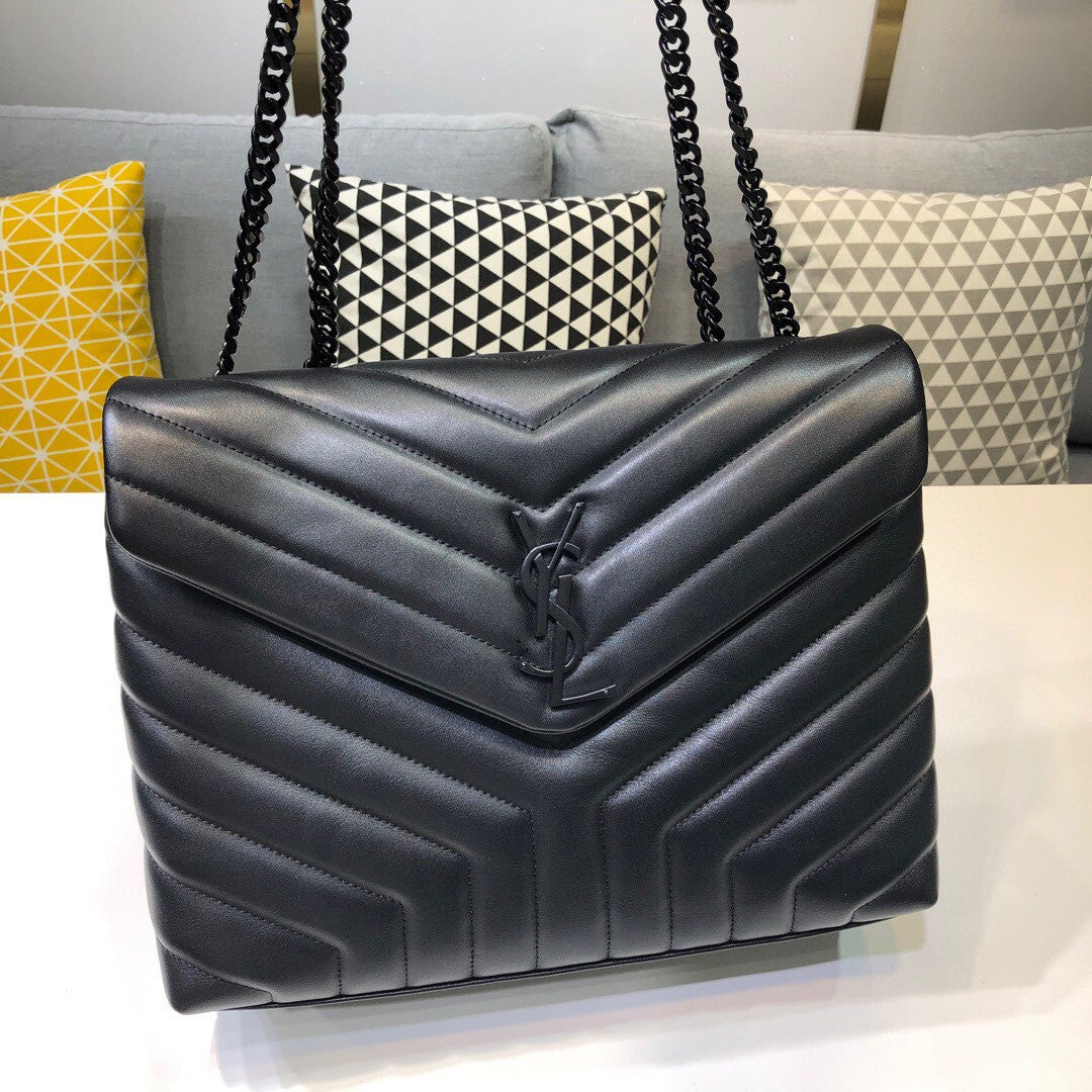 LOULOU MEDIUM IN QUILTED LEATHER