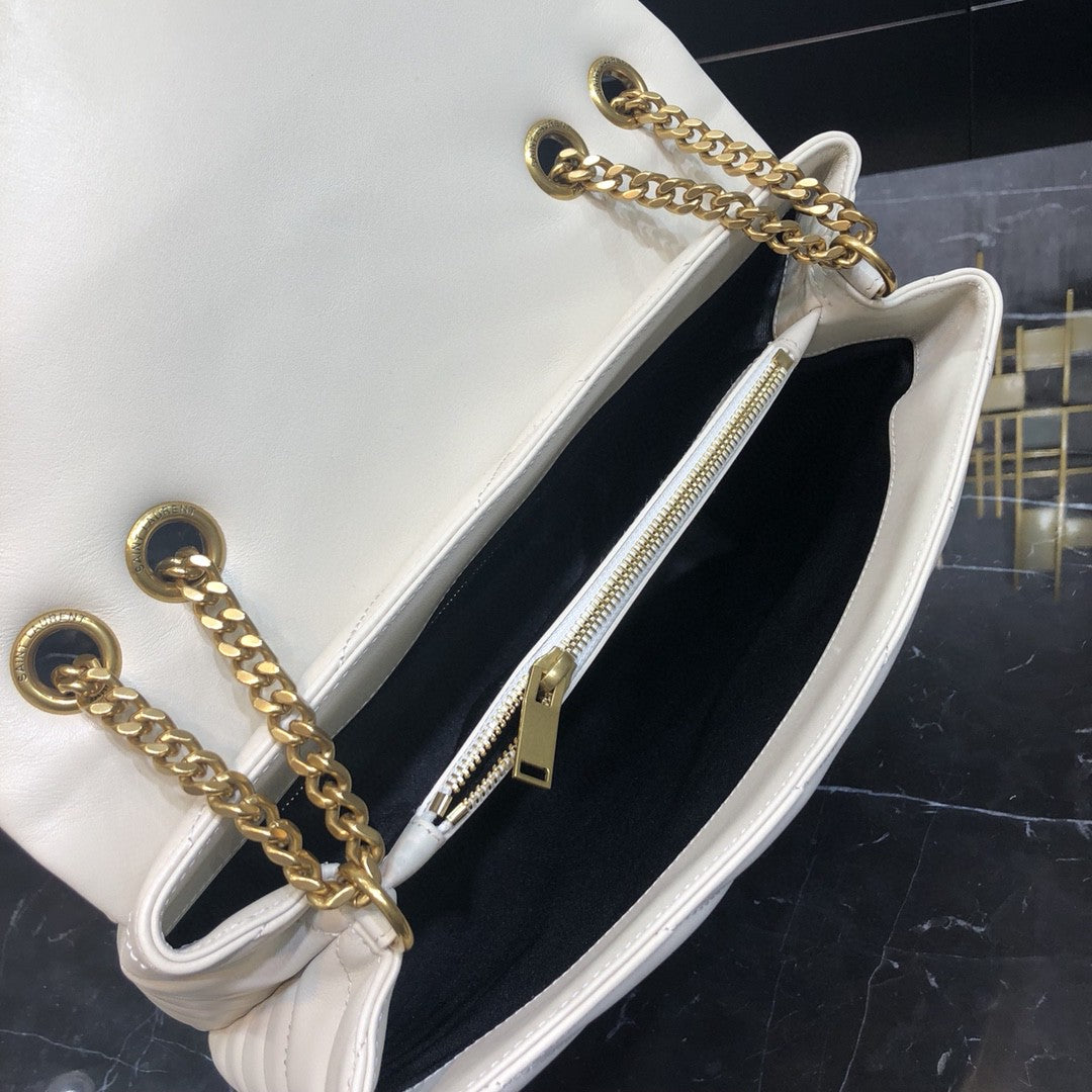 LOULOU MEDIUM IN QUILTED LEATHER