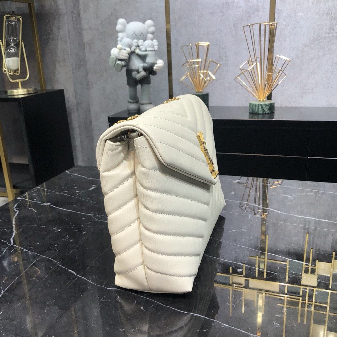 LOULOU MEDIUM IN QUILTED LEATHER