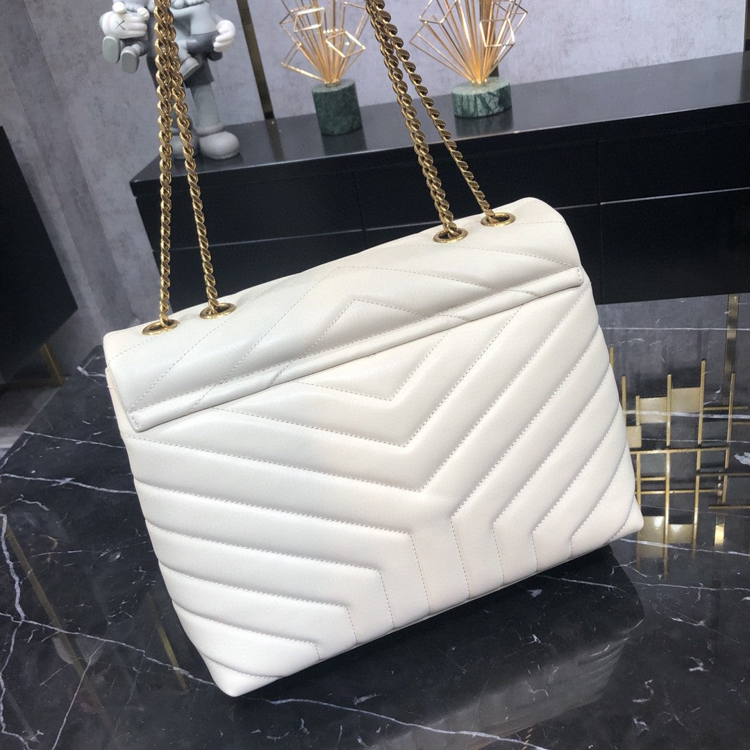 LOULOU MEDIUM IN QUILTED LEATHER