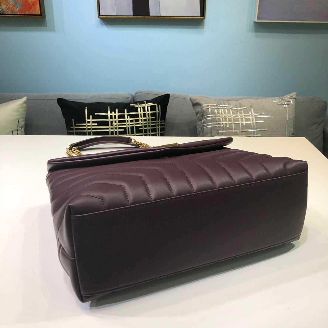 LOULOU MEDIUM IN QUILTED LEATHER