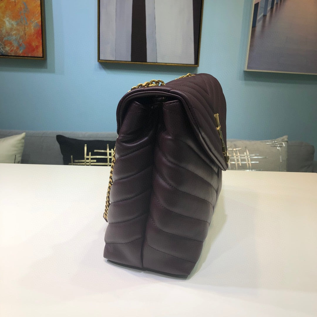 LOULOU MEDIUM IN QUILTED LEATHER