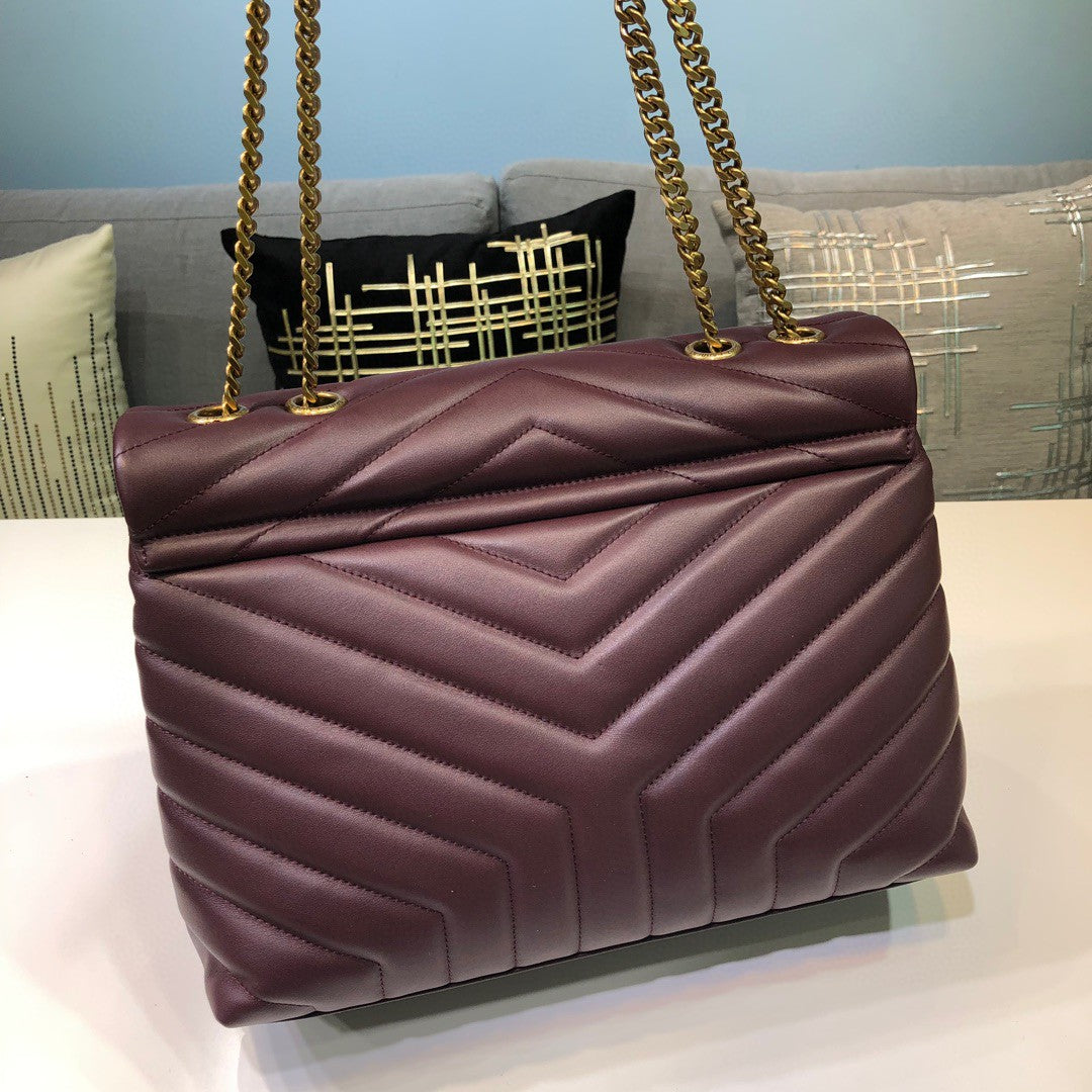 LOULOU MEDIUM IN QUILTED LEATHER