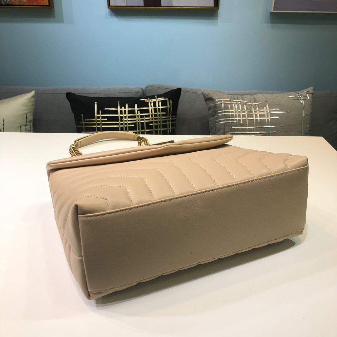 LOULOU MEDIUM IN QUILTED LEATHER