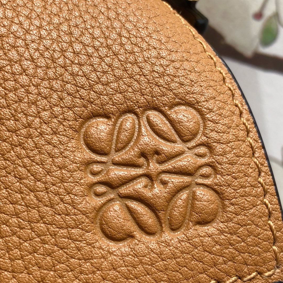 Loew Puzzle Fold Tote Iblack Shiny Calfskin