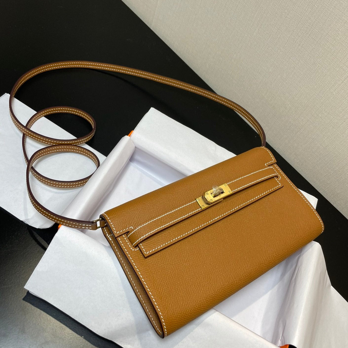 Richelieu Wallet 19 In Classic Red Goyardine Canvas