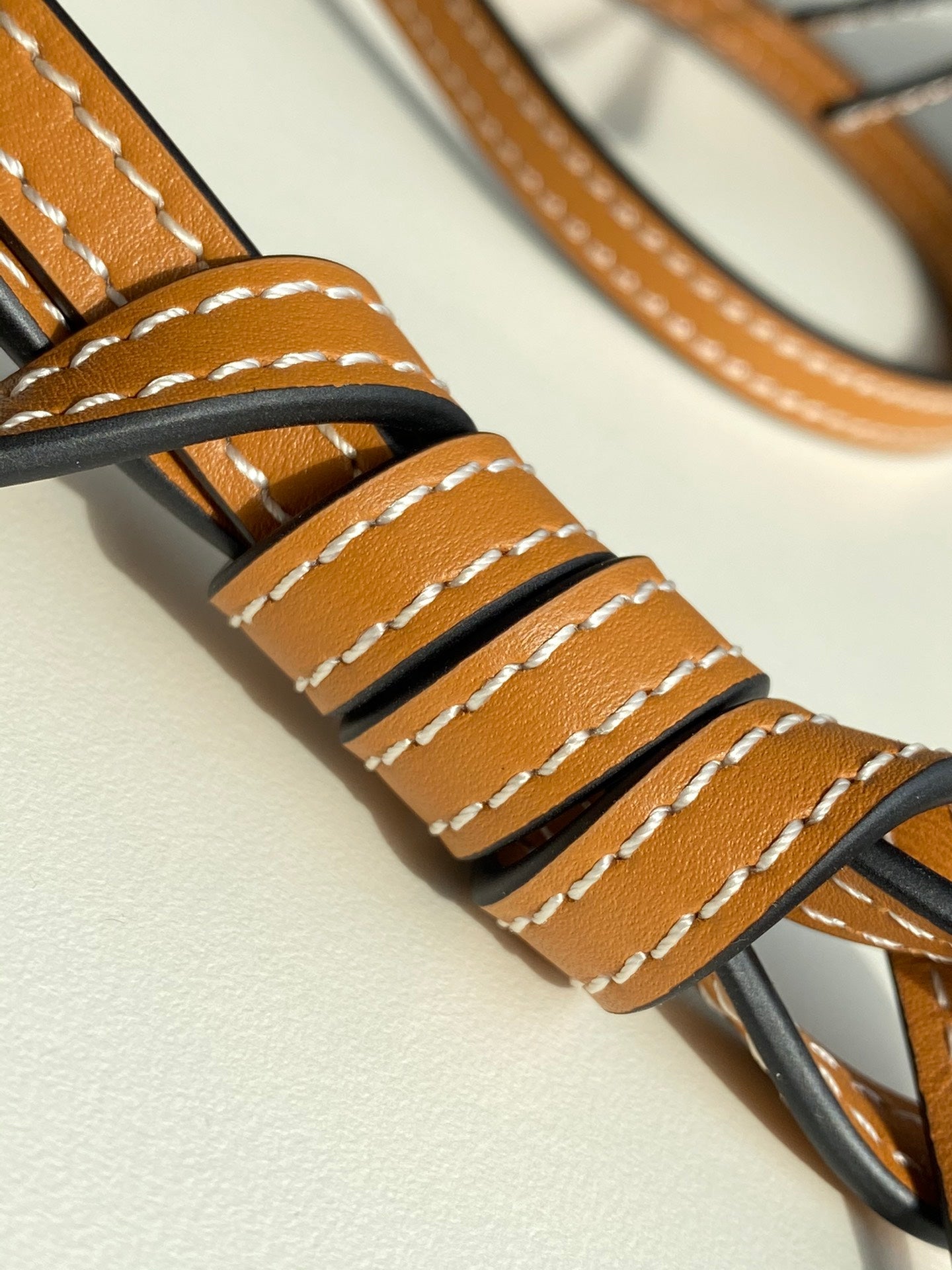 Loew Puzzle Fold Tote Iblack Shiny Calfskin