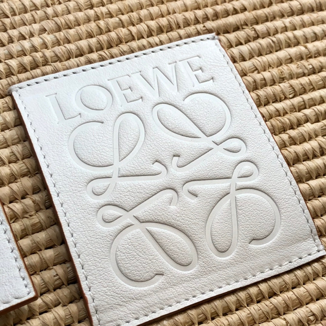 Loew Puzzle Fold Tote Iblack Shiny Calfskin