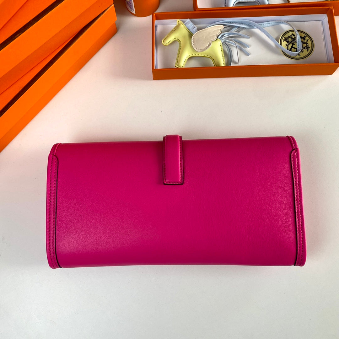 Richelieu Wallet 19 In Classic Red Goyardine Canvas