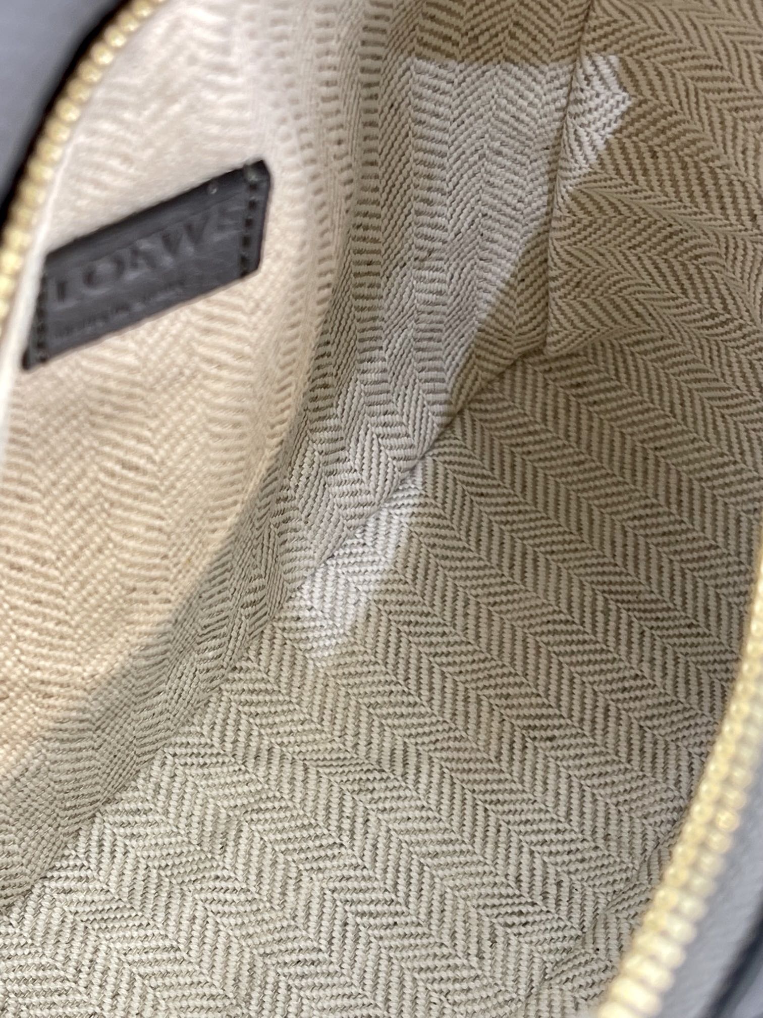 Loew Puzzle Fold Tote Iblack Shiny Calfskin