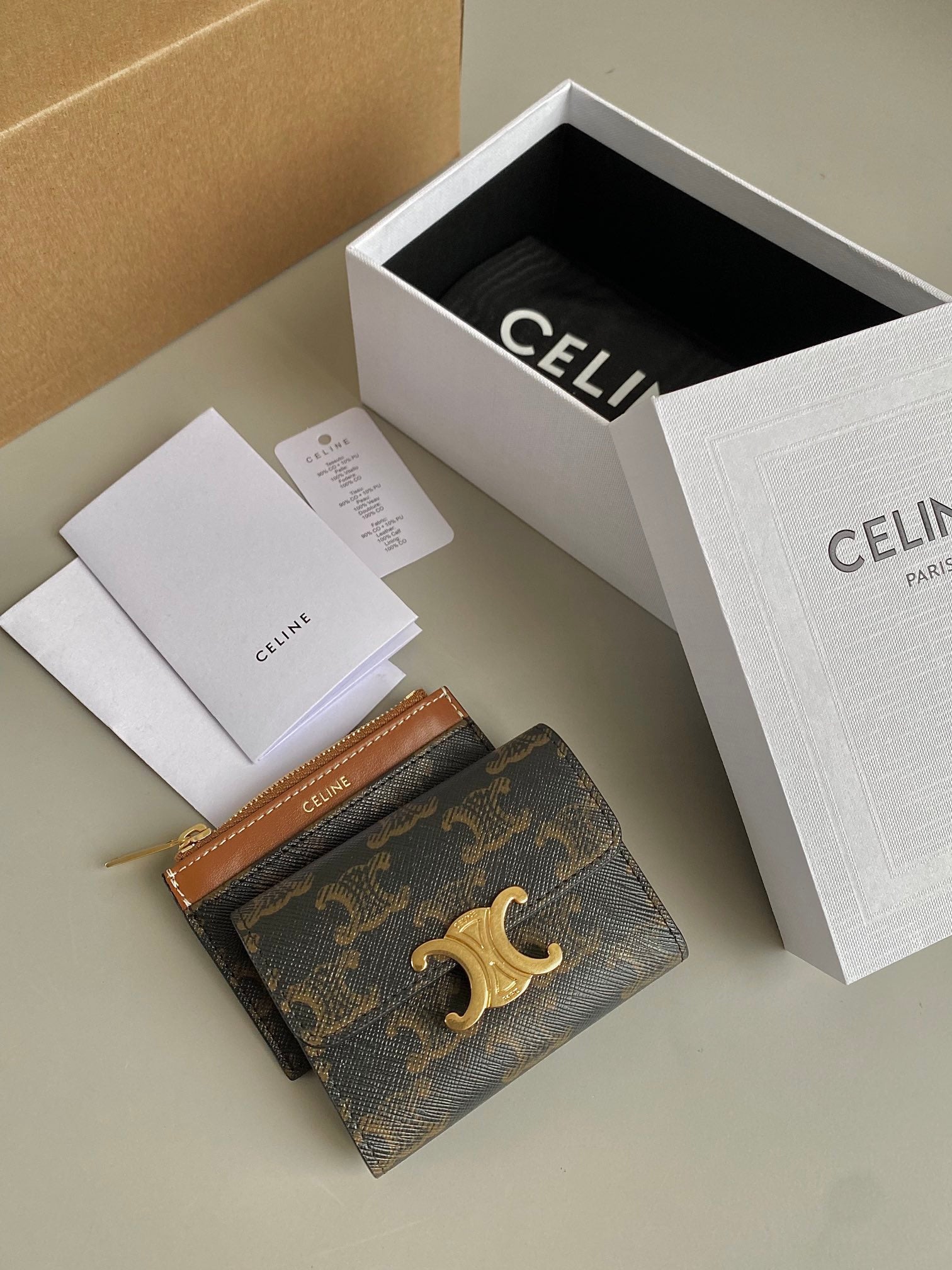 Richelieu Wallet 19 In Classic Red Goyardine Canvas