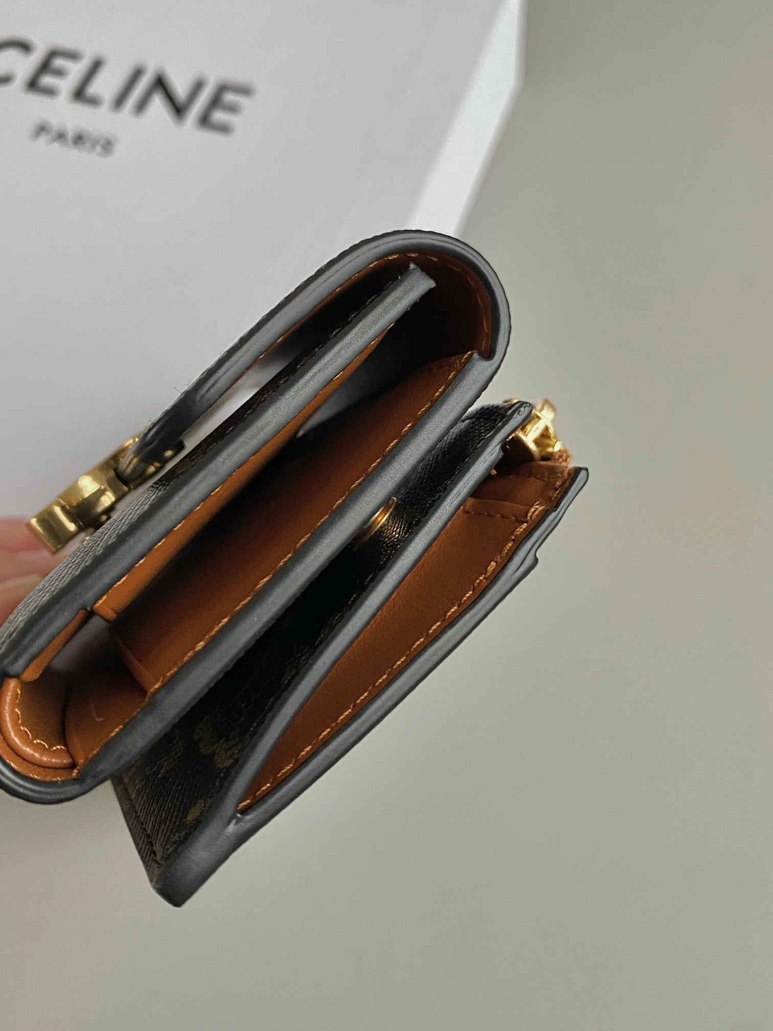 Richelieu Wallet 19 In Classic Red Goyardine Canvas