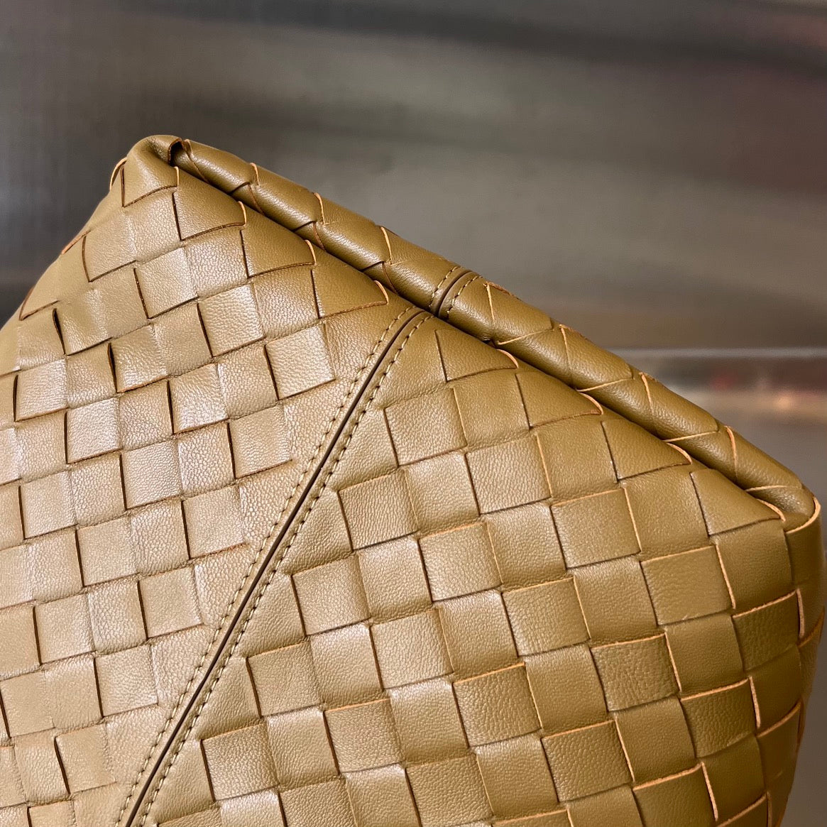 FLIP FLAP 23 BAG in CARAMEL BROWN LAMBSKIN