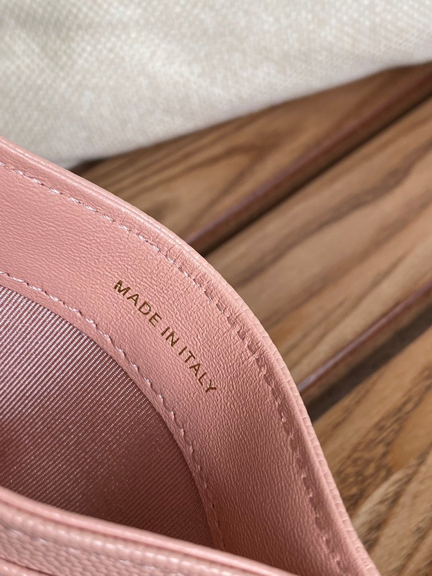 CC Large Tote 39 Light Beige Canvas Pearl Logo