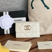 CC Large Tote 39 Light Beige Canvas Pearl Logo