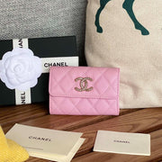 CC Large Tote 39 Light Beige Canvas Pearl Logo