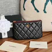 CC Large Tote 39 Light Beige Canvas Pearl Logo