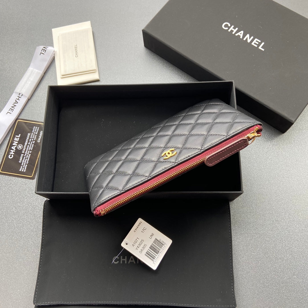 CC Large Tote 39 Light Beige Canvas Pearl Logo